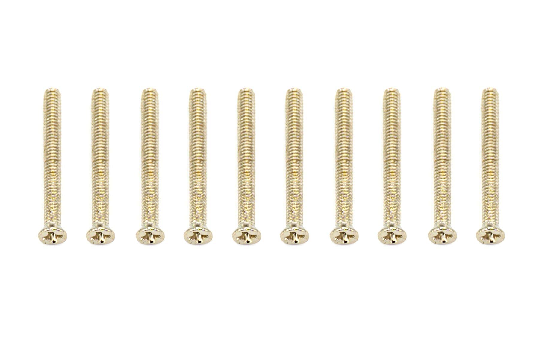 BenchCraft 2mm x 20mm Countersunk Machine Screws (10 Pack)