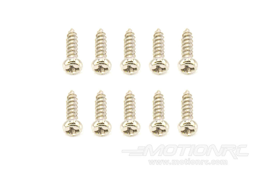 BenchCraft 2mm x 8mm Self-Tapping Screws (10 Pack)