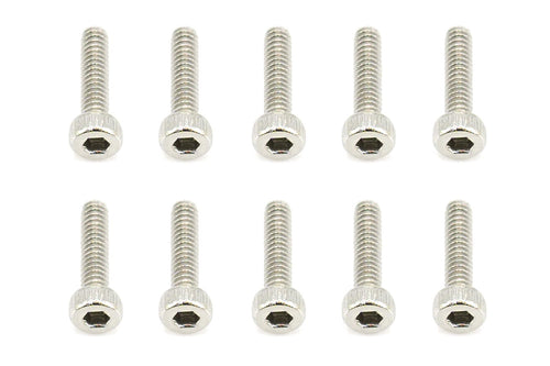 BenchCraft 2mm x 8mm Stainless Steel Machine Hex Screws (10 Pack) BCT5040-076