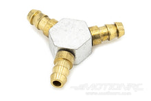 Lade das Bild in den Galerie-Viewer, BenchCraft 3.5mm Metal Fuel Tube Y-Joint - Silver BCT5031-015

