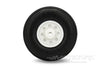 BenchCraft 32mm (1.25") x 10.5mm Treaded Ultra Lightweight Rubber PU Wheel for 1.6mm Axle BCT5016-072