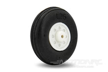 Load image into Gallery viewer, BenchCraft 32mm (1.25&quot;) x 10.5mm Treaded Ultra Lightweight Rubber PU Wheel for 1.6mm Axle BCT5016-072
