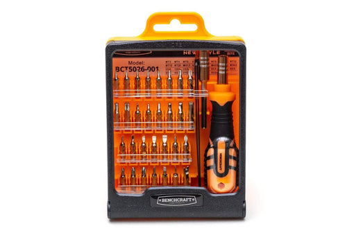 BenchCraft 33-in-1 Precision Screwdriver Tool Kit BCT5026-001