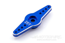 Load image into Gallery viewer, BenchCraft 39mm Metal 25T Futaba Servo Arm - Blue BCT5011-019
