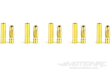 Lade das Bild in den Galerie-Viewer, BenchCraft 3mm Gold Bullet ESC and Motor Connectors (5 Pairs) BCT5062-023

