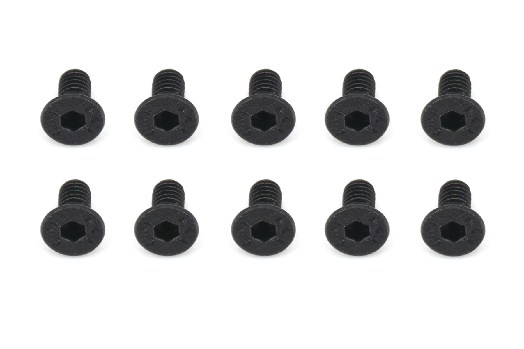 BenchCraft 3mm x 6mm Countersunk Machine Hex Screws (10 Pack)