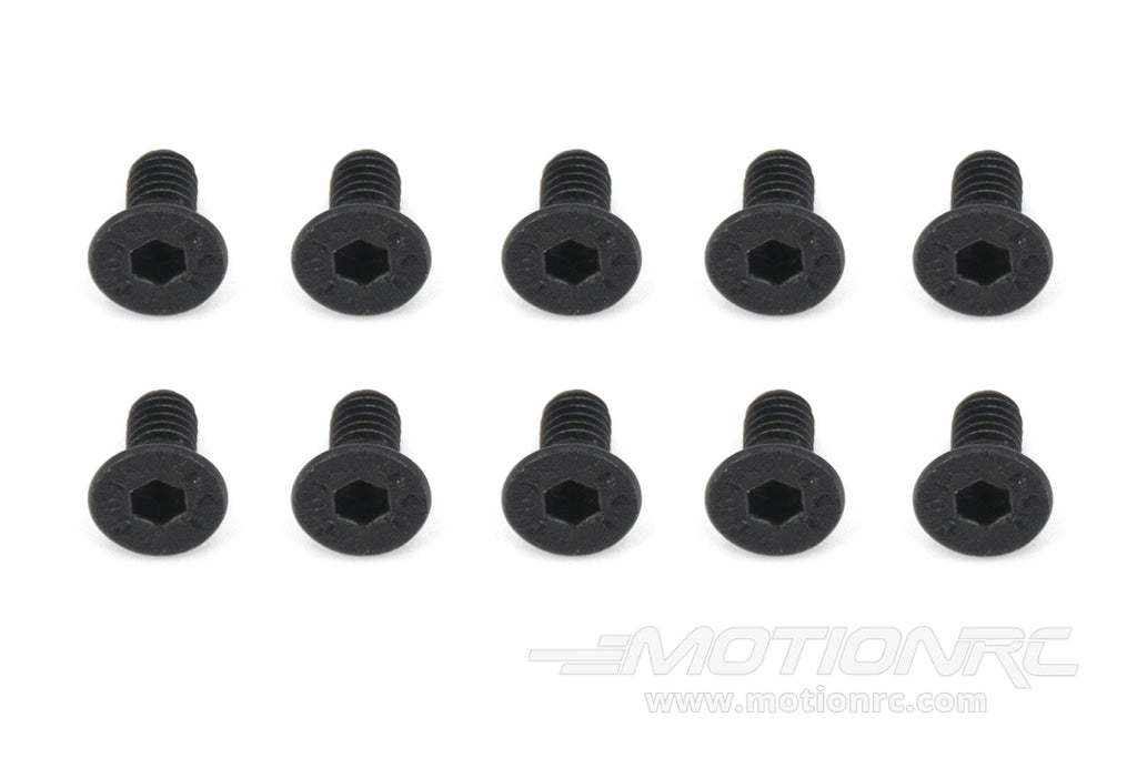 BenchCraft 3mm x 6mm Countersunk Machine Hex Screws (10 Pack)
