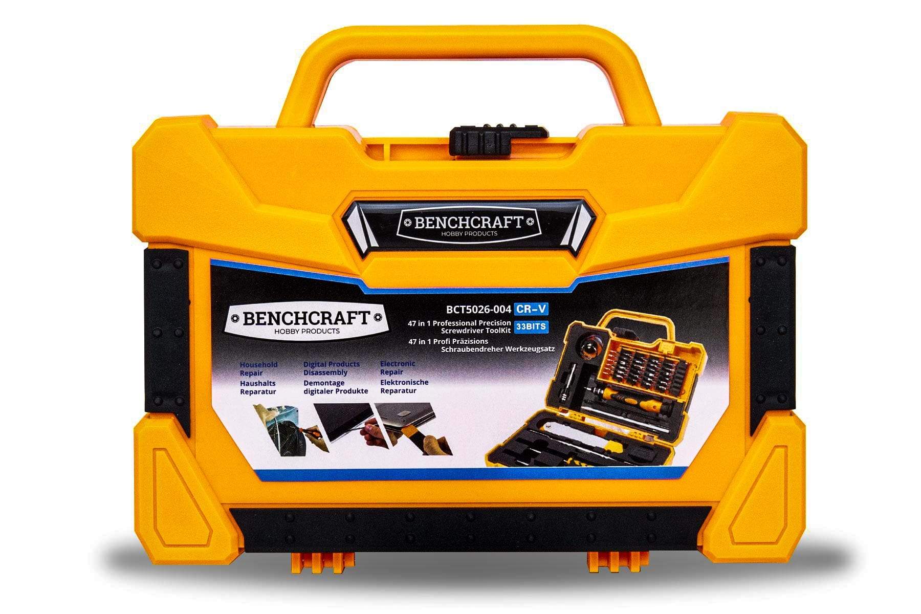 BenchCraft 47-in-1 Professional Precision Screwdriver Tool Kit BCT5026-004