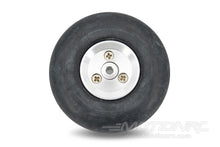 Load image into Gallery viewer, BenchCraft 48mm (1.9&quot;) x 15mm Solid Rubber Wheel w/ Aluminum Hub for 3mm Axle BCT5016-048
