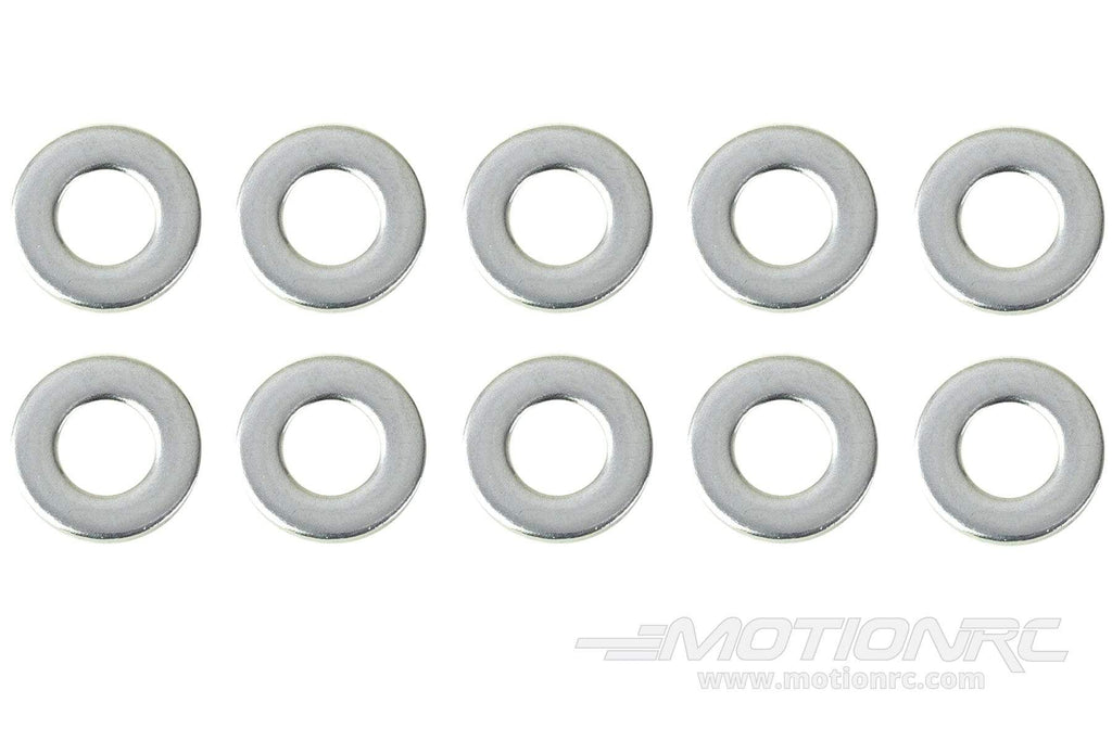 BenchCraft 4mm (0.15") Stainless Steel Flat Washers (10 Pack) BCT5057-009