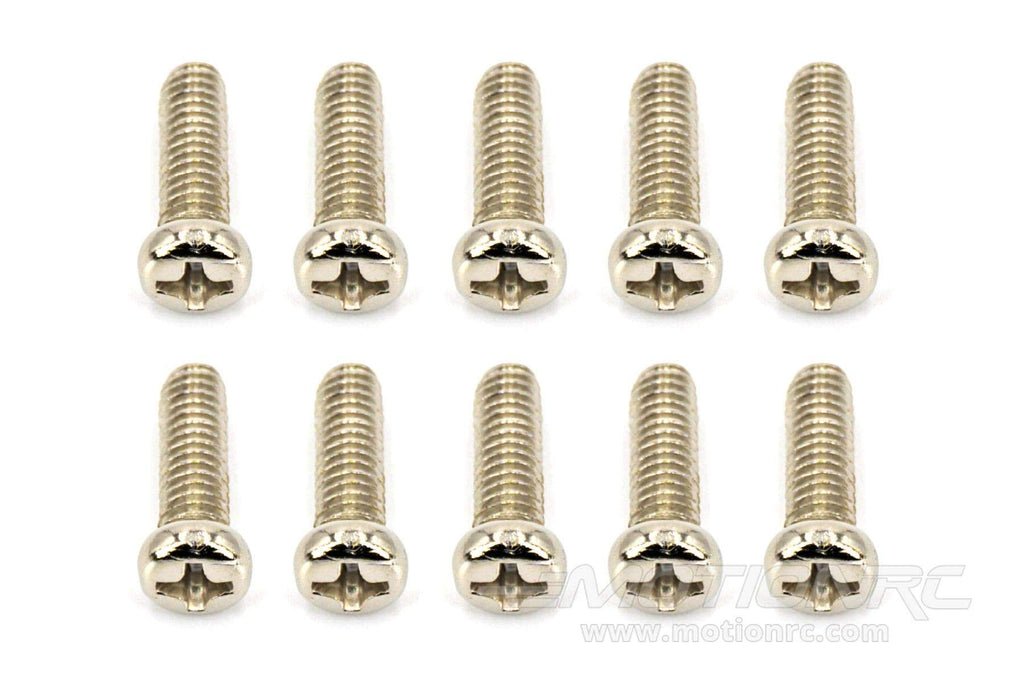 BenchCraft 4mm x 12mm Machine Screws (10 Pack)