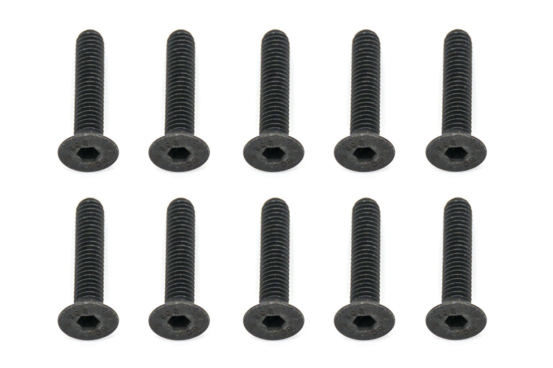 BenchCraft 4mm x 20mm Countersunk Machine Hex Screws (10 Pack)