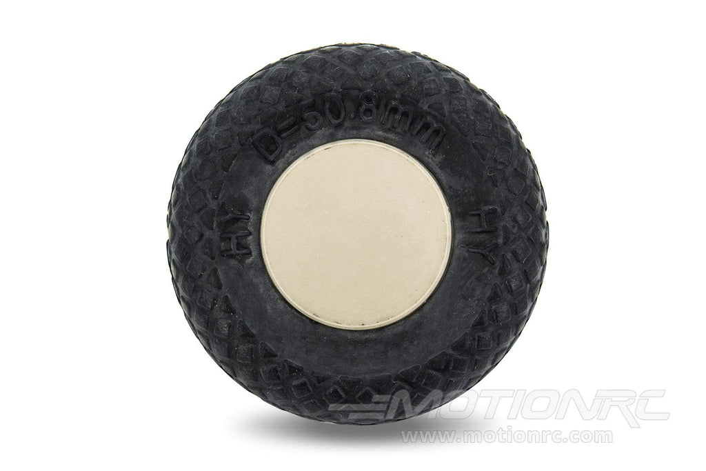 BenchCraft 51mm (2") x 13mm Hollow Rubber Wheel for 2.8mm Axle BCT5016-034