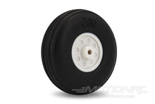 Lade das Bild in den Galerie-Viewer, BenchCraft 51mm (2&quot;) x 18.5mm Treaded Ultra Lightweight Rubber PU Wheel for 2.6mm Axle BCT5016-075
