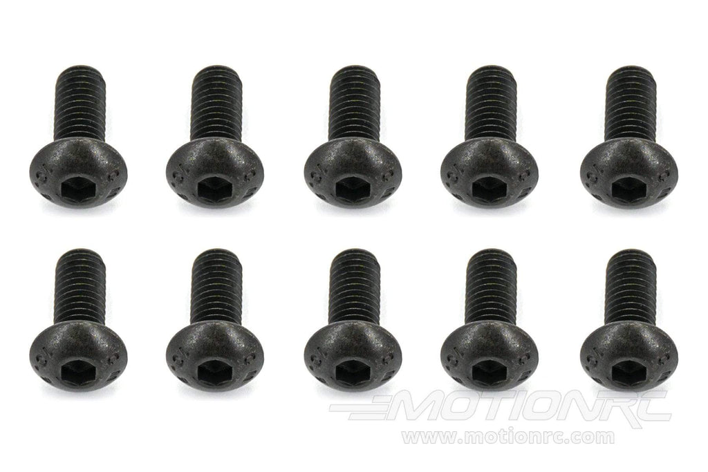 BenchCraft 5mm x 12mm Machine Hex Screws (10 Pack)