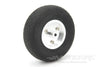 BenchCraft 70mm (2.75") x 23mm Solid Rubber Wheel w/ Aluminum Hub for 3.5mm Axle BCT5016-040