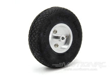 Load image into Gallery viewer, BenchCraft 76mm (3&quot;) x 23mm Solid Rubber Wheel w/ Aluminum Hub for 3.5mm Axle BCT5016-041
