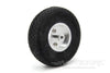 BenchCraft 76mm (3") x 23mm Solid Rubber Wheel w/ Aluminum Hub for 3.5mm Axle BCT5016-041