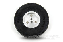 Load image into Gallery viewer, BenchCraft 76mm (3&quot;) x 23mm Solid Rubber Wheel w/ Aluminum Hub for 3.5mm Axle BCT5016-041
