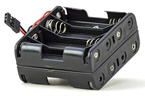 BenchCraft 8 x AA Battery Holder with JR Lead BCT6027-005