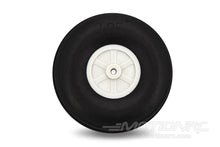 Load image into Gallery viewer, BenchCraft 83mm (3.25&quot;) x 28mm Treaded Ultra Lightweight Rubber PU Wheel for 3.6mm Axle BCT5016-085
