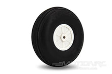Load image into Gallery viewer, BenchCraft 83mm (3.25&quot;) x 28mm Treaded Ultra Lightweight Rubber PU Wheel for 3.6mm Axle BCT5016-085
