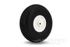 BenchCraft 83mm (3.25") x 28mm Treaded Ultra Lightweight Rubber PU Wheel for 3.6mm Axle BCT5016-085