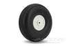 BenchCraft 89mm (3.5") x 31mm Treaded Ultra Lightweight Rubber PU Wheel for 3.6mm Axle BCT5016-080