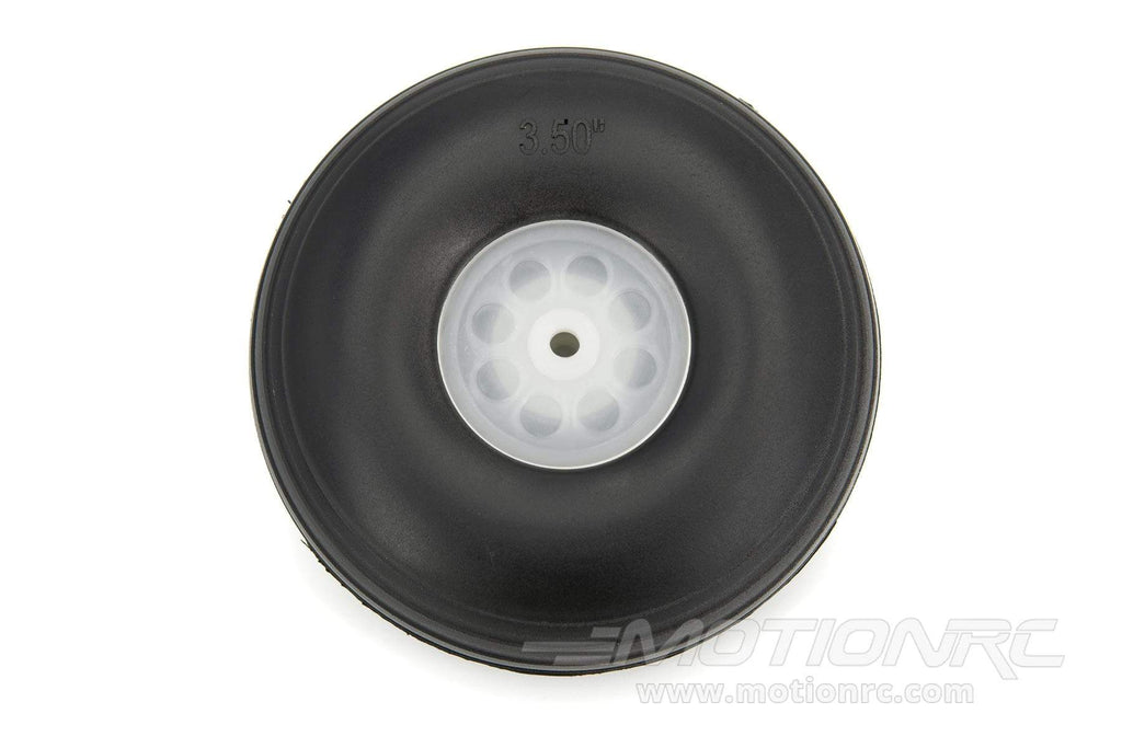 BenchCraft 89mm (3.5") x 32mm Treaded Foam PU Wheel for 4mm Axle BCT5016-063