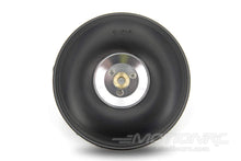 Load image into Gallery viewer, BenchCraft 89mm (3.5&quot;) x 32mm Treaded Rubber PU Wheel w/ Aluminum Hub for 5mm Axle BCT5016-053

