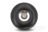 BenchCraft 89mm (3.5") x 32mm Treaded Rubber PU Wheel w/ Aluminum Hub for 5mm Axle BCT5016-053