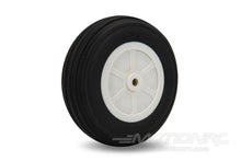 Load image into Gallery viewer, BenchCraft 95mm (3.75&quot;) x 31mm Treaded Ultra Lightweight Rubber PU Wheel for 5.1mm Axle BCT5016-081
