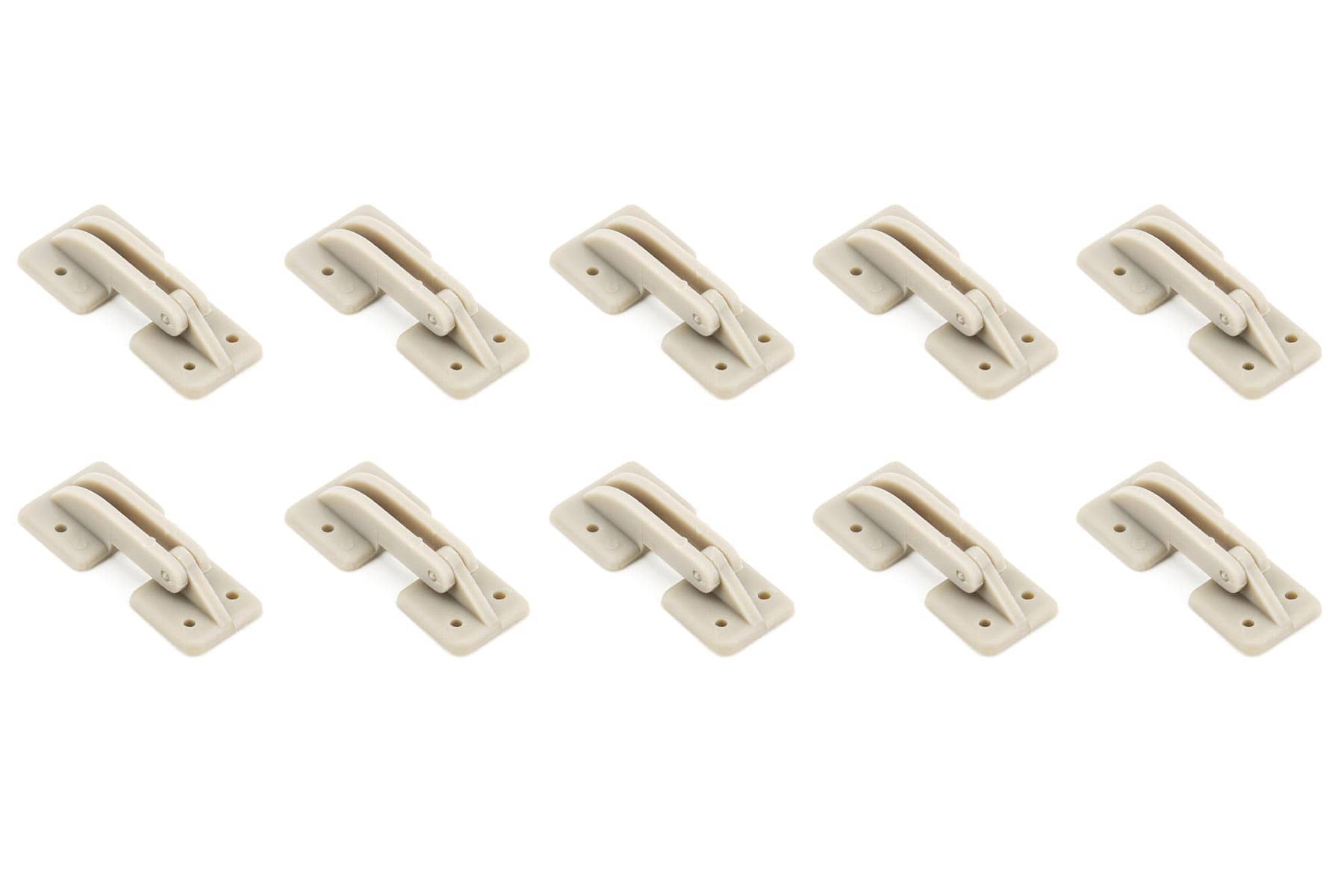 BenchCraft Hatch Hinges - Grey (10 Pack) BCT5044-018