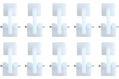 BenchCraft Hatch Hinges - White (10 Pack) BCT5044-019