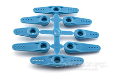 Load image into Gallery viewer, BenchCraft Heavy Duty 23T JR Servo Arm Set - Blue (8 Pcs) BCT5011-015
