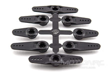 Load image into Gallery viewer, BenchCraft Heavy Duty 24T Hitec Servo Arm Set - Black (8 Pcs) BCT5011-016
