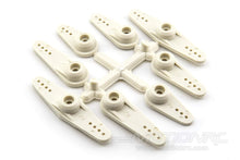 Load image into Gallery viewer, BenchCraft Heavy Duty 25T Futaba Servo Arm Set - White (8 Pcs) BCT5011-017
