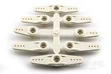 Load image into Gallery viewer, BenchCraft Heavy Duty 25T Futaba Servo Arm Set - White (8 Pcs) BCT5011-017
