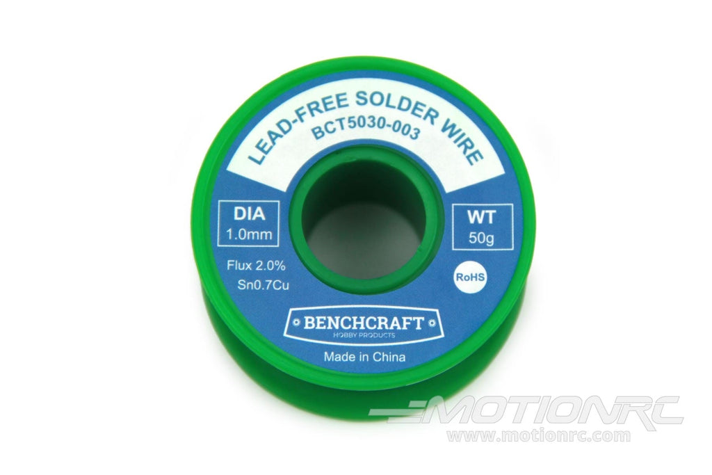 BenchCraft Lead-Free Solder with 1.0mm diameter 50g/Reel BCT5030-003