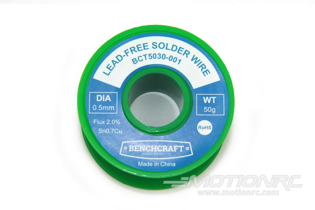 BenchCraft Lead-Free Solder with .5mm diameter 50g/Reel BCT5030-001