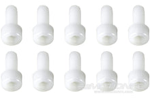 Lade das Bild in den Galerie-Viewer, BenchCraft M5 x 12mm Nylon Hex Screws - White (10 Pack) BCT5040-015
