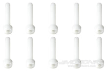Lade das Bild in den Galerie-Viewer, BenchCraft M5 x 30mm Nylon Hex Screws - White (10 Pack) BCT5040-017
