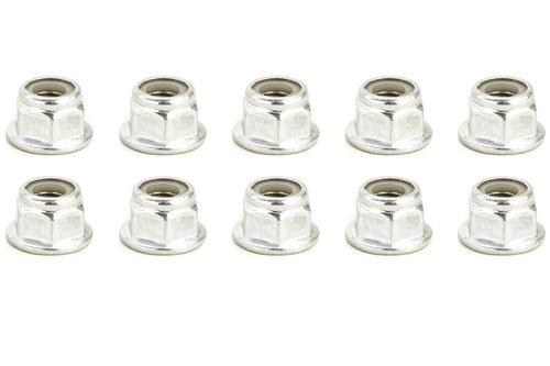 BenchCraft M6 Nylon Flange Lock Nuts (10 Pack) BCT5056-015