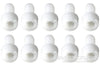 BenchCraft M6 x 12mm Nylon Hex Screws - White (10 Pack) BCT5040-018