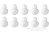 BenchCraft M8 x 12mm Nylon Screws - White (10 Pack) BCT5040-006