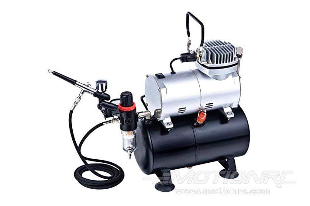 Benchcraft PC110 Airbrush Compressor Kit with Tank and Fan (incl BCT5025-008 Airbrush)