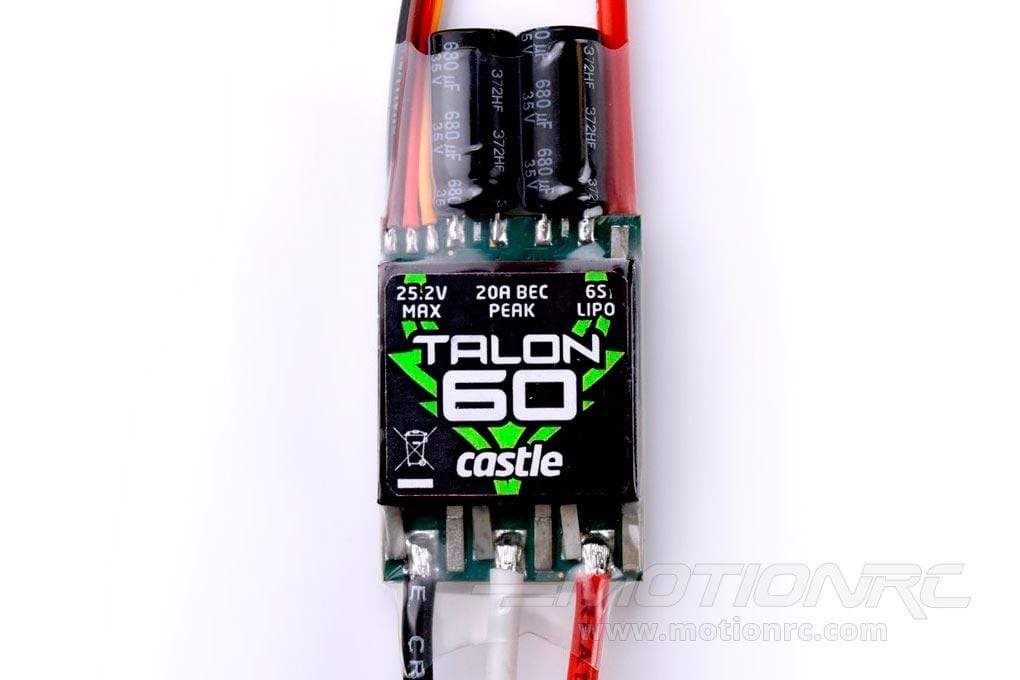 Castle Creations Talon 60A ESC with 20A BEC 010-0163-00