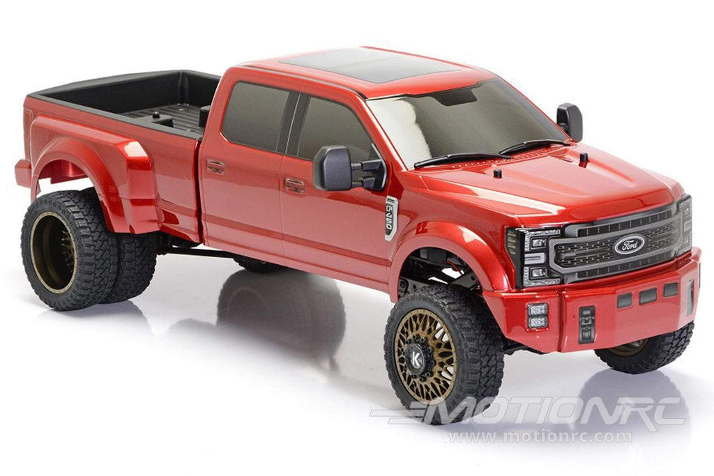 CEN Racing Ford F450 Red Candy Apple 4x4 1/10 Scale Solid Axle 4WD Truck - RTR CEG8982