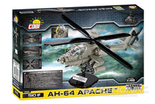 Load image into Gallery viewer, COBI AH-64 Apache Helicopter 1:48 Scale Building Block Set COBI-5808
