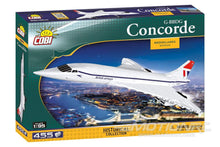 Load image into Gallery viewer, COBI Concorde Airliner 1:95 Scale Building Block Set COBI-1917
